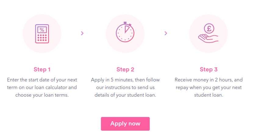 Loan application page of Smart Pig