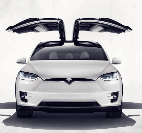 Tesla Inc stock flies on china deal Model X Falcon Wing Doors