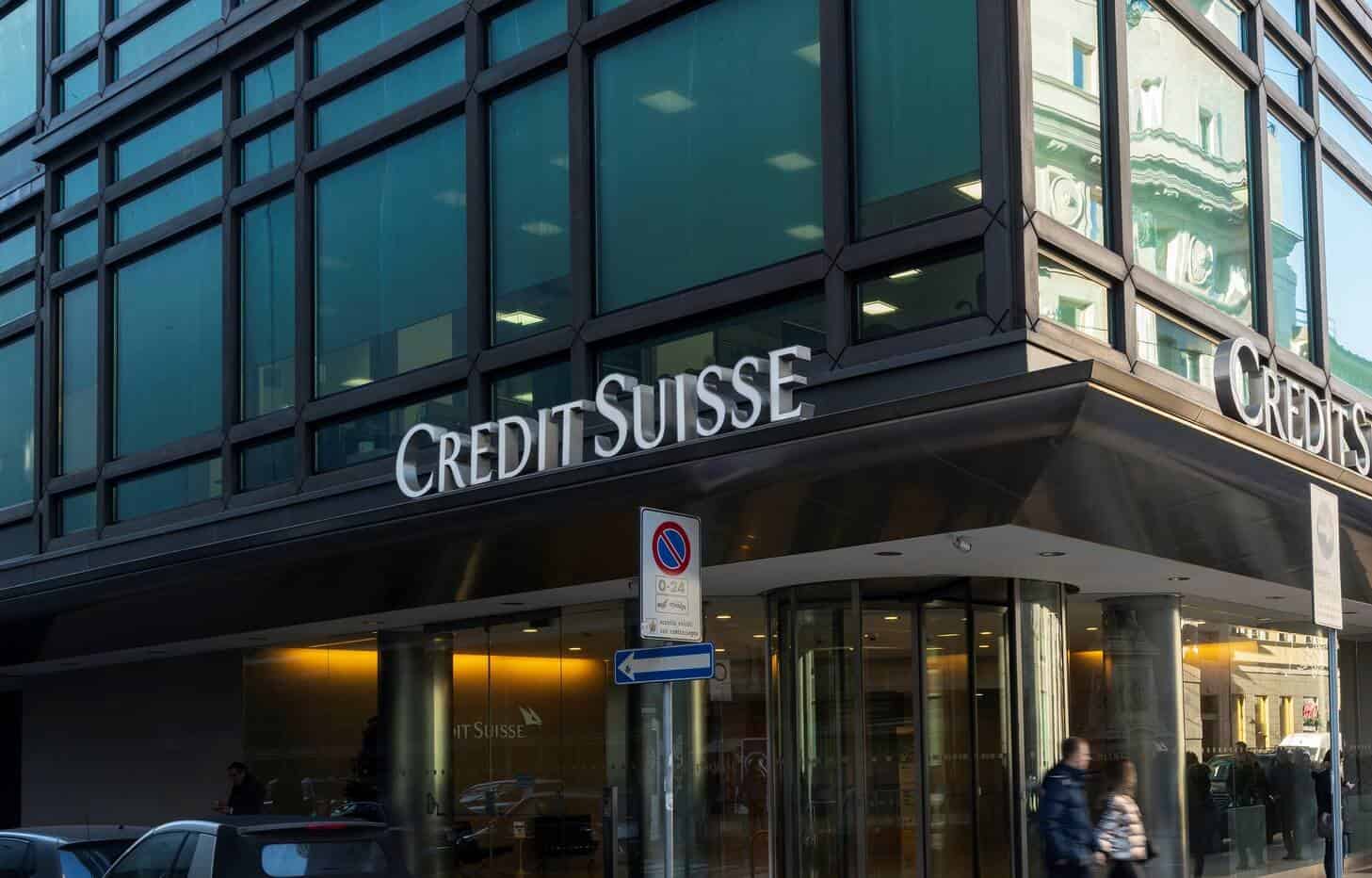 Credit Suisse Reports Quarterly Earnings, Figures Highest in Four Years