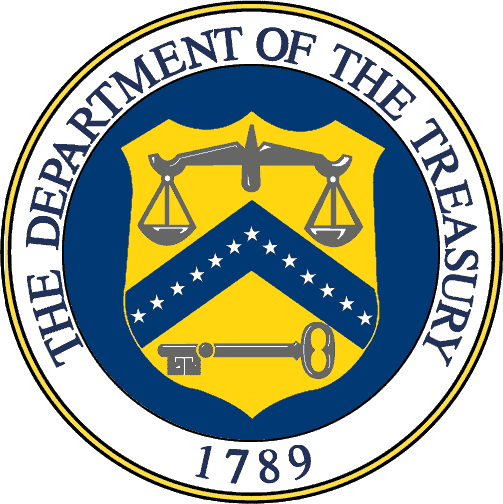 Seal of the United States treasury