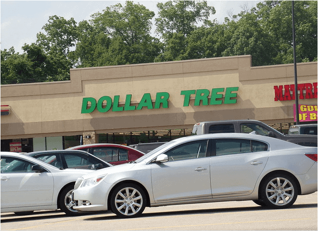 dollar tree storefront